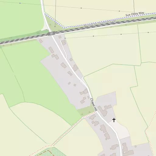 Map of Backwell Green