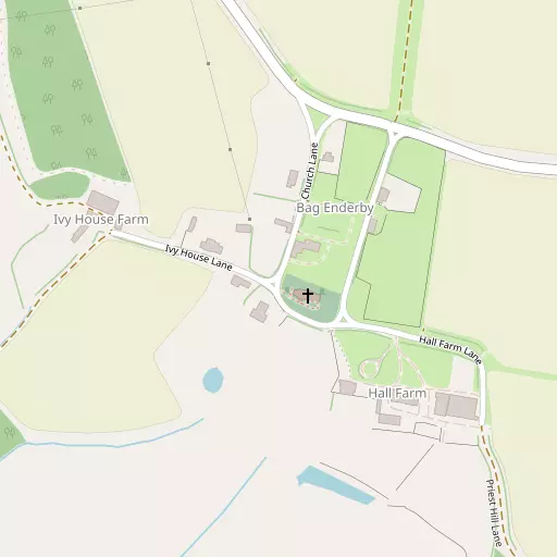 Map of Bag Enderby
