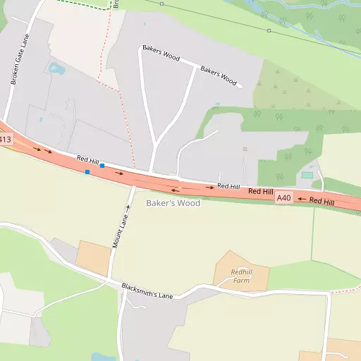 Map of Baker's Wood
