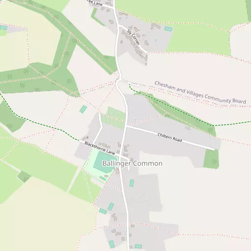 Map of Ballinger Common