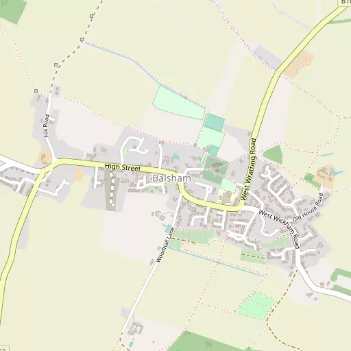 Map of Balsham