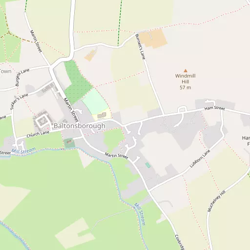 Map of Baltonsborough