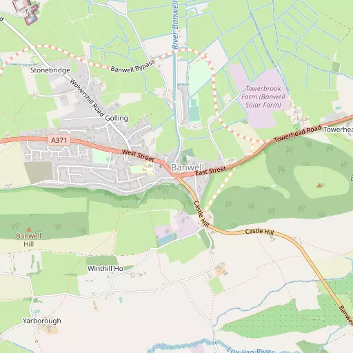 Map of Banwell