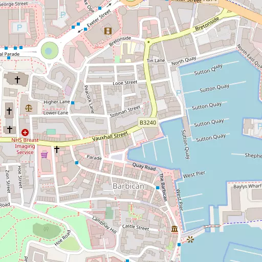 Map of Barbican