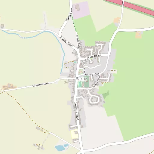 Map of Barby