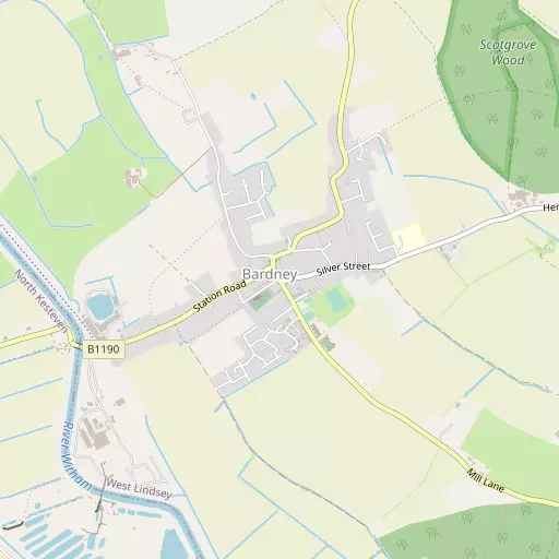 Map of Bardney
