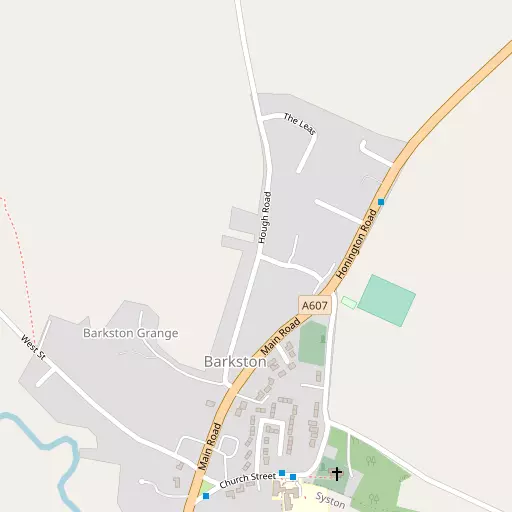 Map of Barkston
