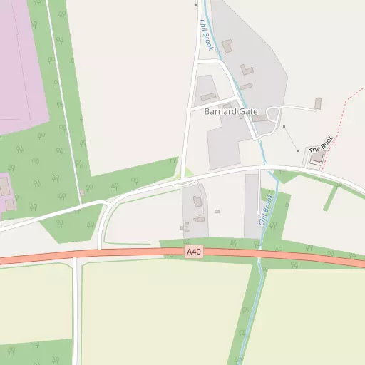 Map of Barnard Gate