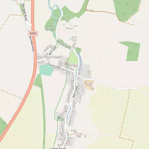 Map of Barnwell