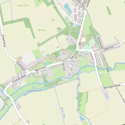 Map of Barrington