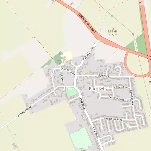 Map of Barrowby