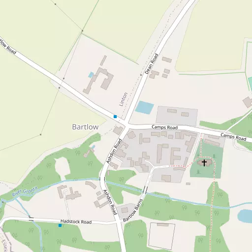 Map of Bartlow