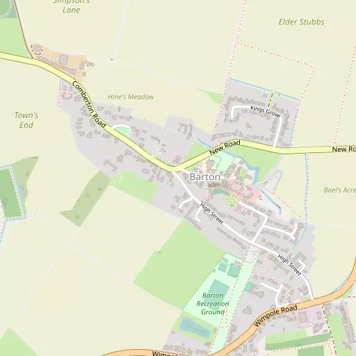 Map of Barton