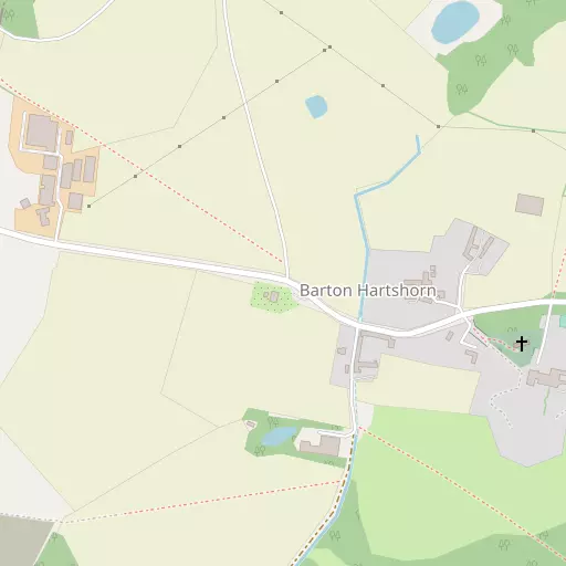 Map of Barton Hartshorn