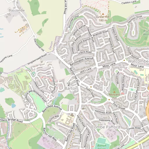 Map of Barton