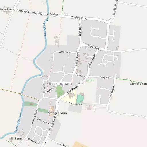 Map of Bassingham