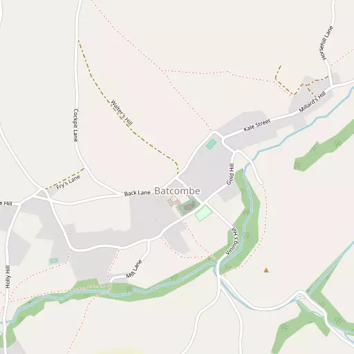 Map of Batcombe