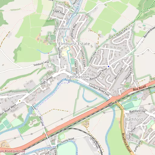 Map of Batheaston