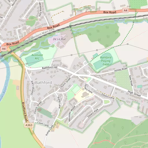 Map of Bathford