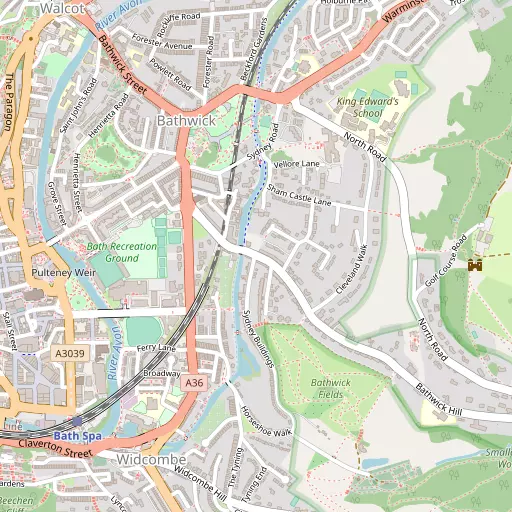 Map of Bathwick