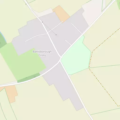 Map of Battisborough Cross