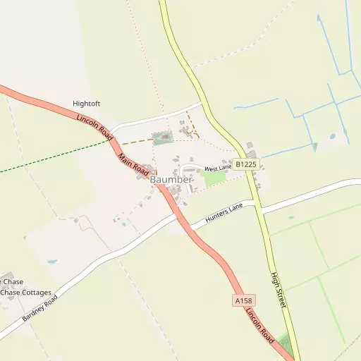 Map of Baumber