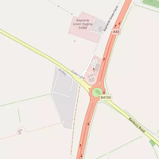 Map of Baynard's Green