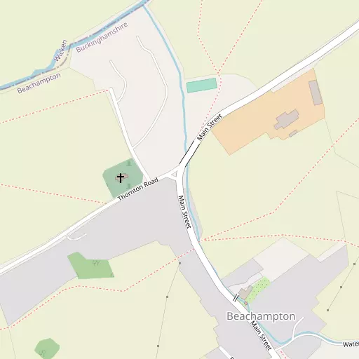 Map of Beachampton