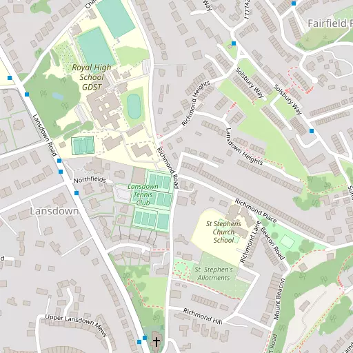 Map of Beacon Hill