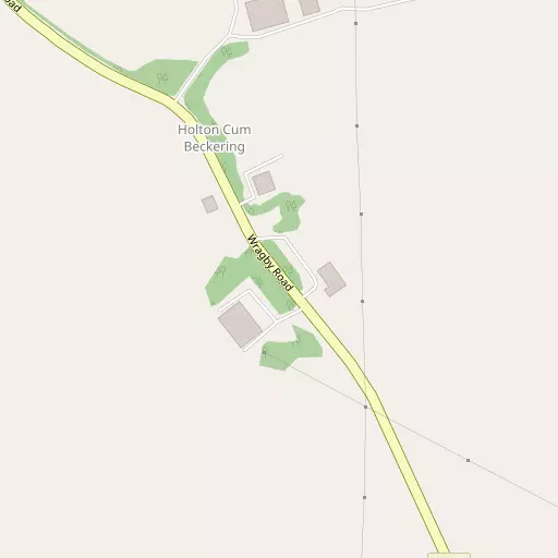 Map of Beckering