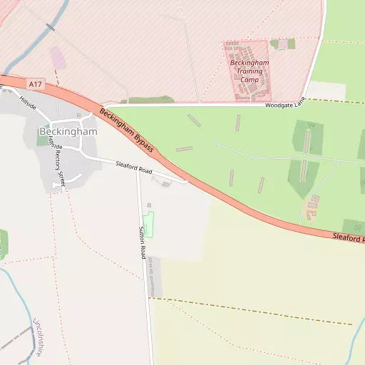 Map of Beckingham