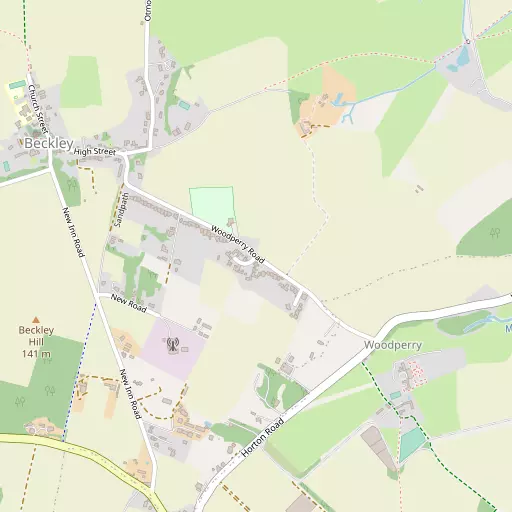 Map of Beckley