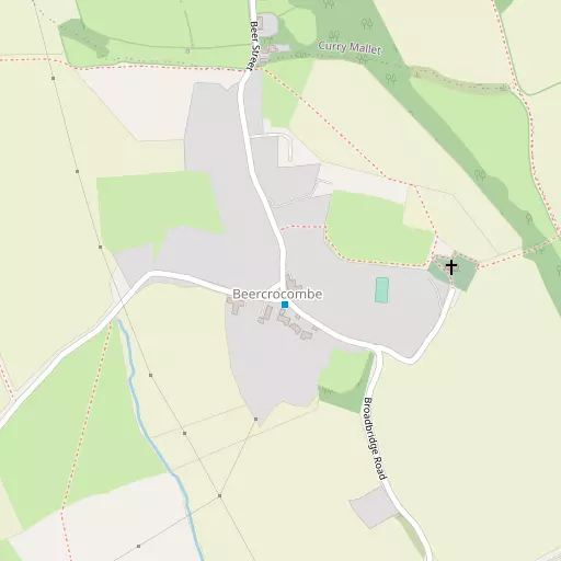 Map of Beercrocombe