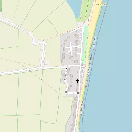 Map of Beesands