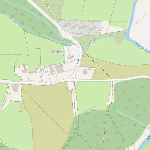 Map of Bellever