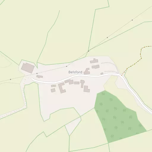 Map of Belsford