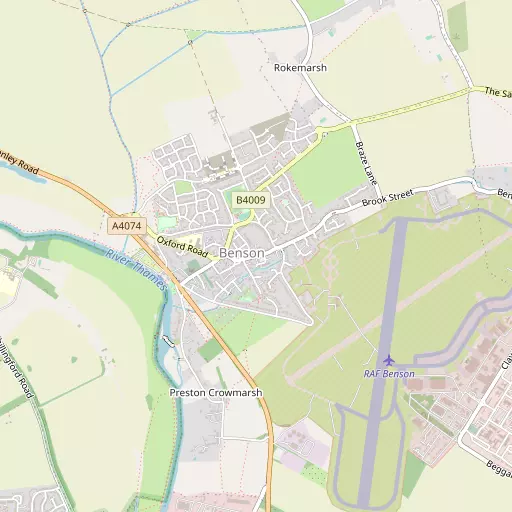 Map of Benson