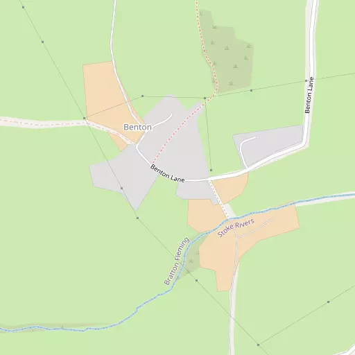 Map of Benton