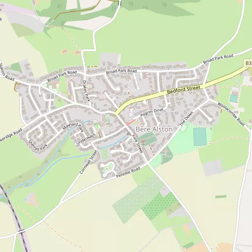 Map of Bere Alston