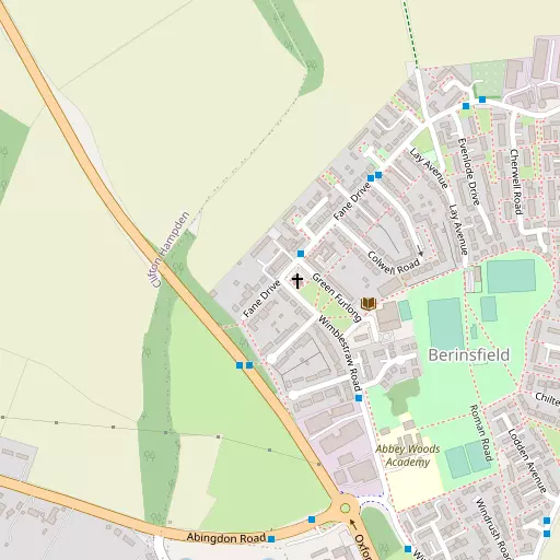 Map of Berinsfield