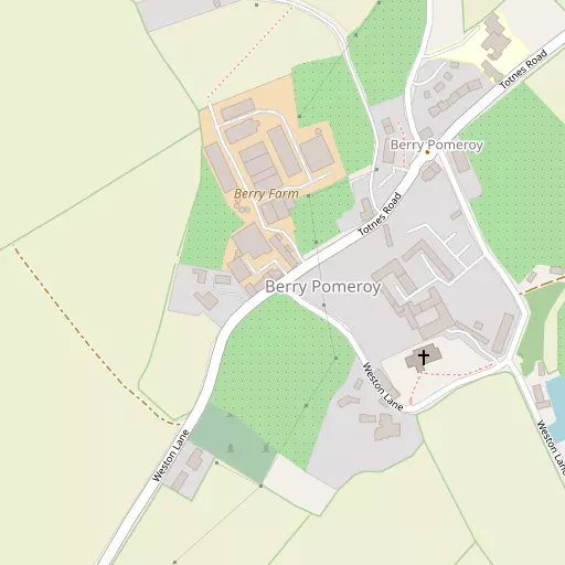 Map of Berry Pomeroy