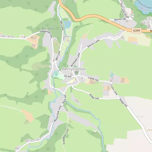 Map of Berrynarbor