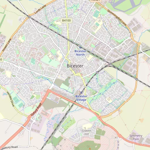 Map of Bicester