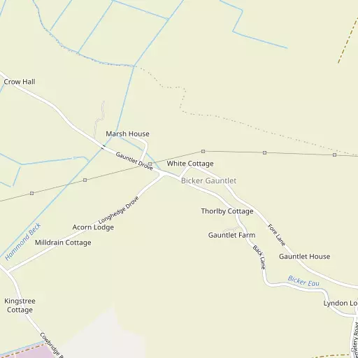 Map of Bicker Gauntlet