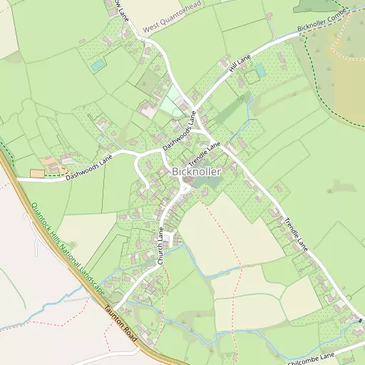 Map of Bicknoller