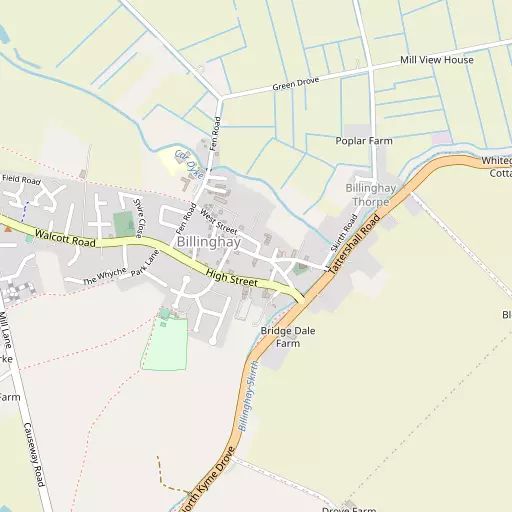 Map of Billinghay