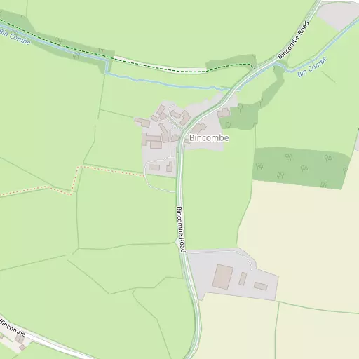 Map of Bincombe