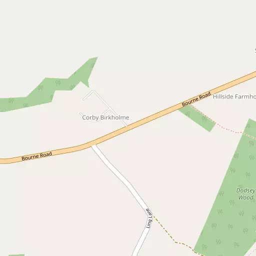 Map of Birkholme