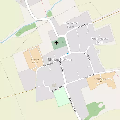 Map of Bishop Norton
