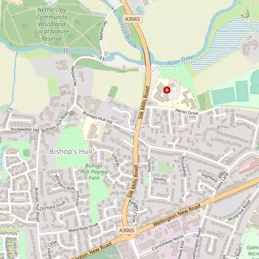 Map of Bishop's Hull